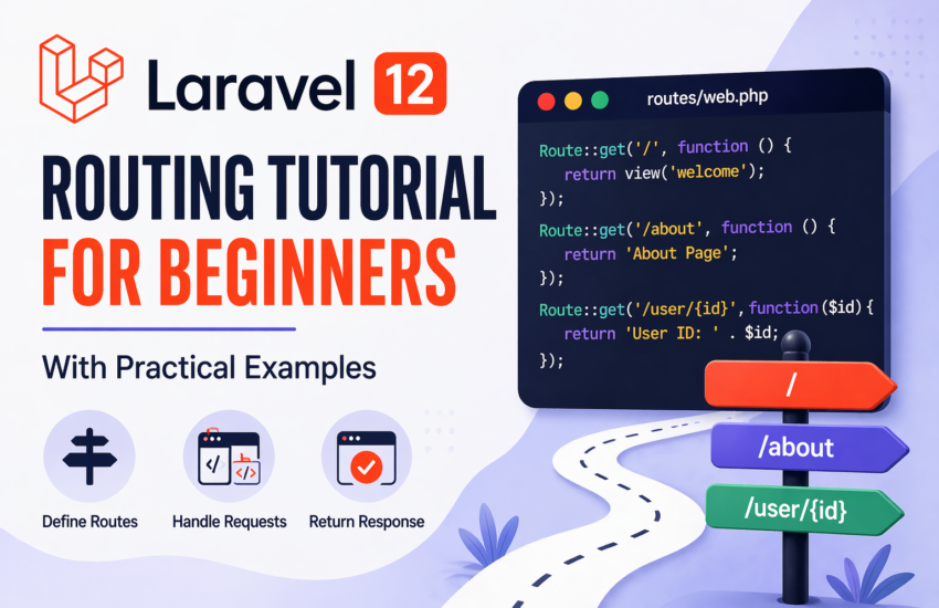 Laravel Routing Tutorial for Beginners With Practical Examples Binarybox Tutorials