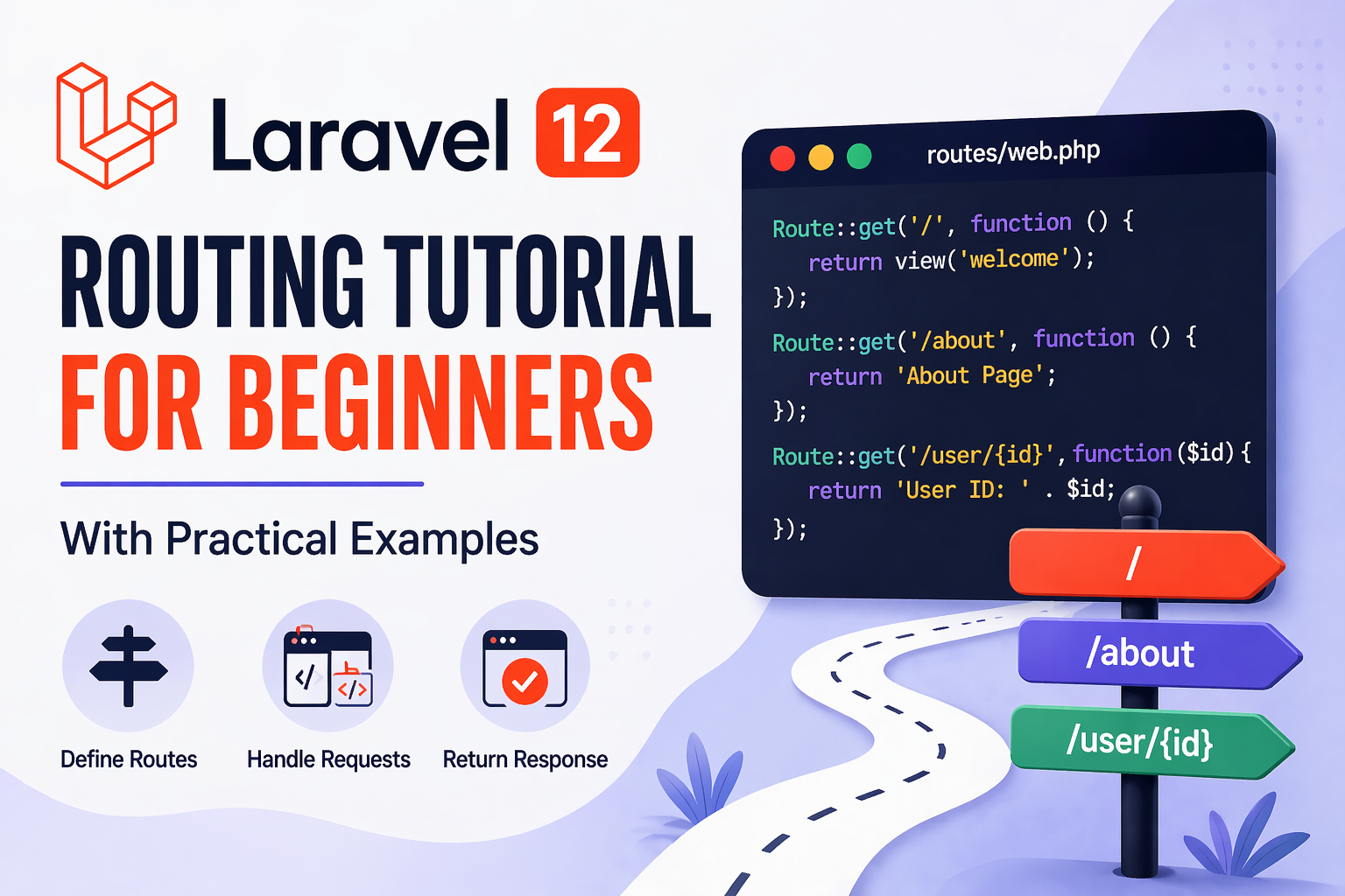 U Shape Routing Laravel Routing Tutorial for Beginners (With Practical Examples ...