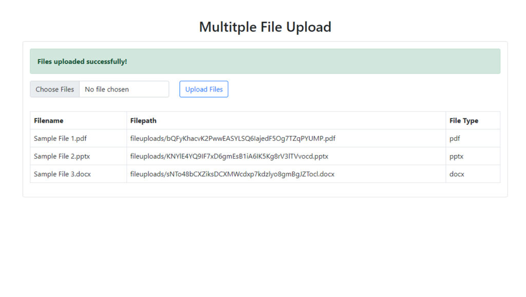 laravel 8 multiple file upload index page Binaryboxtuts